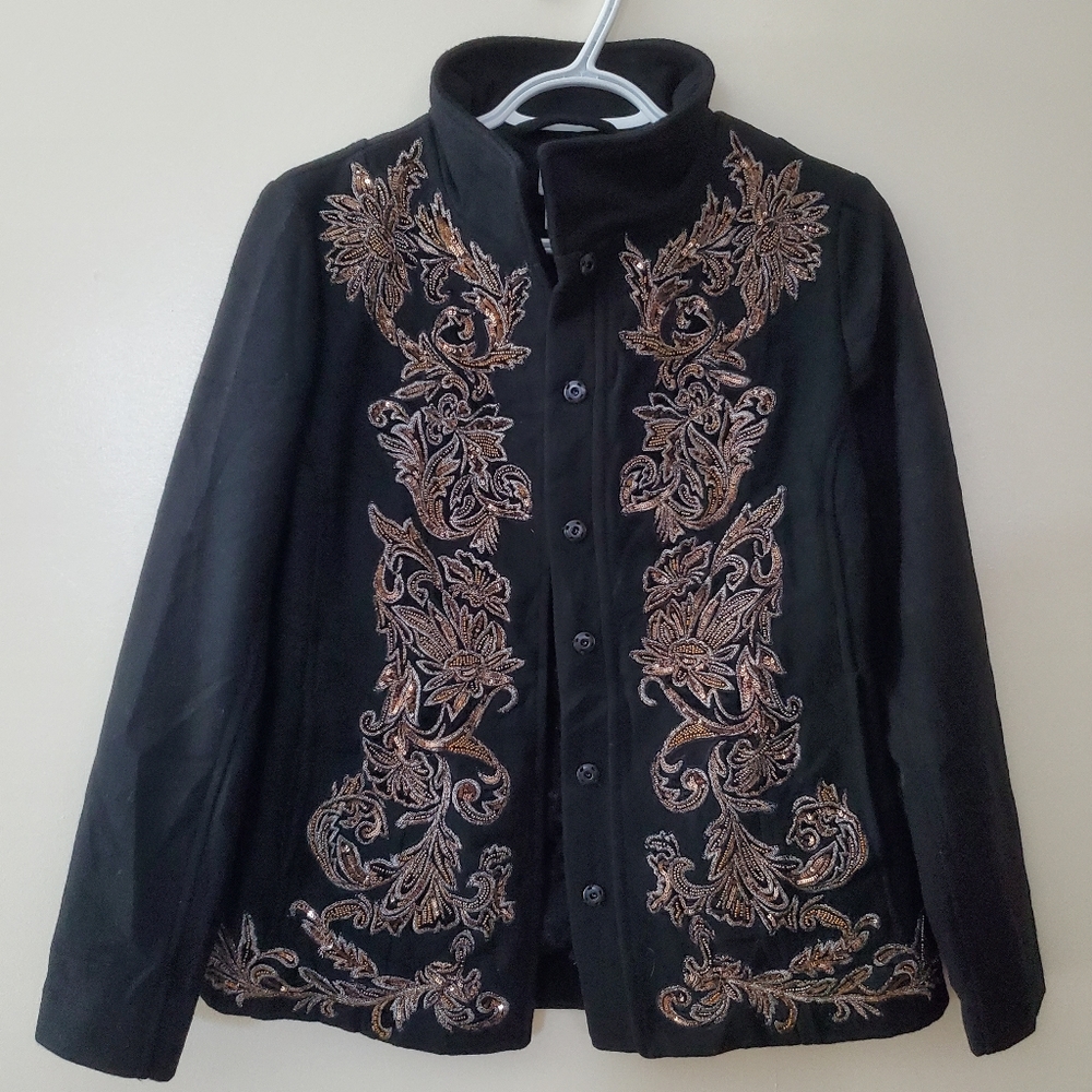 Chico's Embellished Jacket - Picture 12 of 15